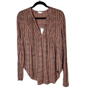Gentle Fawn Women's Larissa Long Sleeve Blouse- Size XS